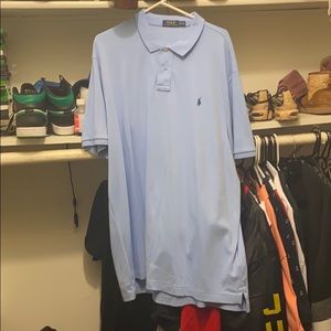 Baby blue polo , only worn once